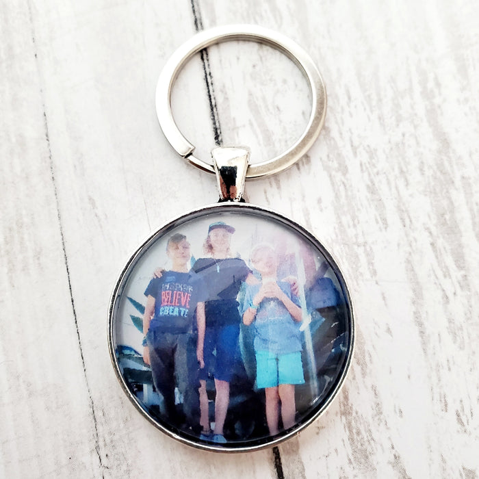 Custom Photo - Pendant Keychain