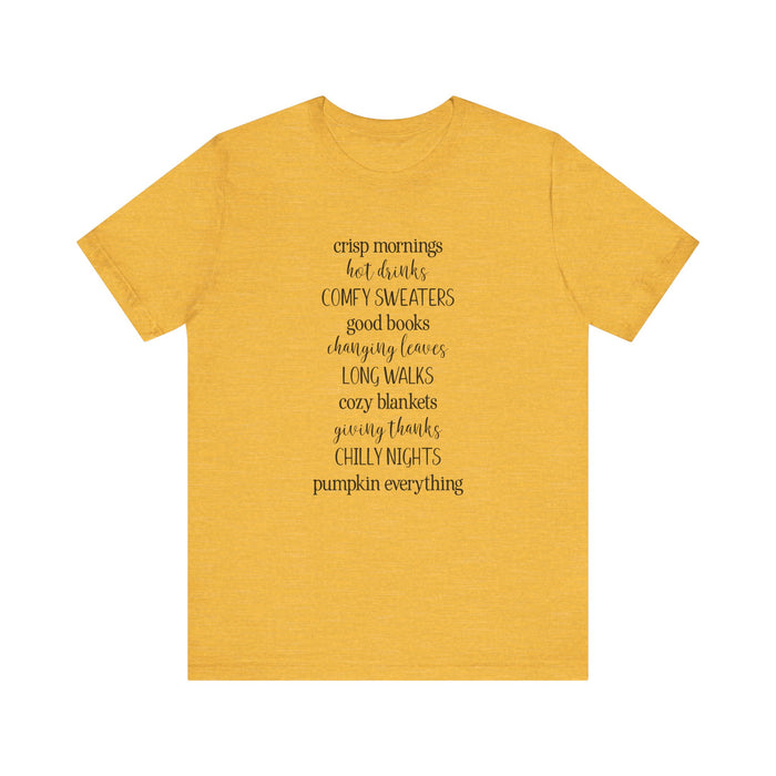 Pumpkin Everything - Unisex Tee