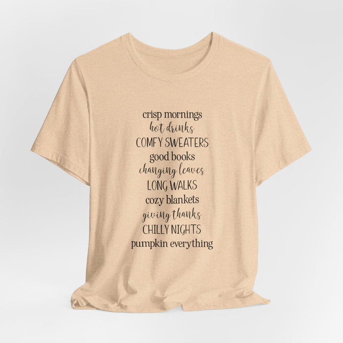 Pumpkin Everything - Unisex Tee