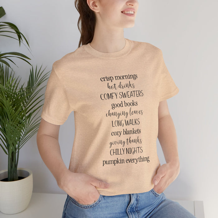 Pumpkin Everything - Unisex Tee