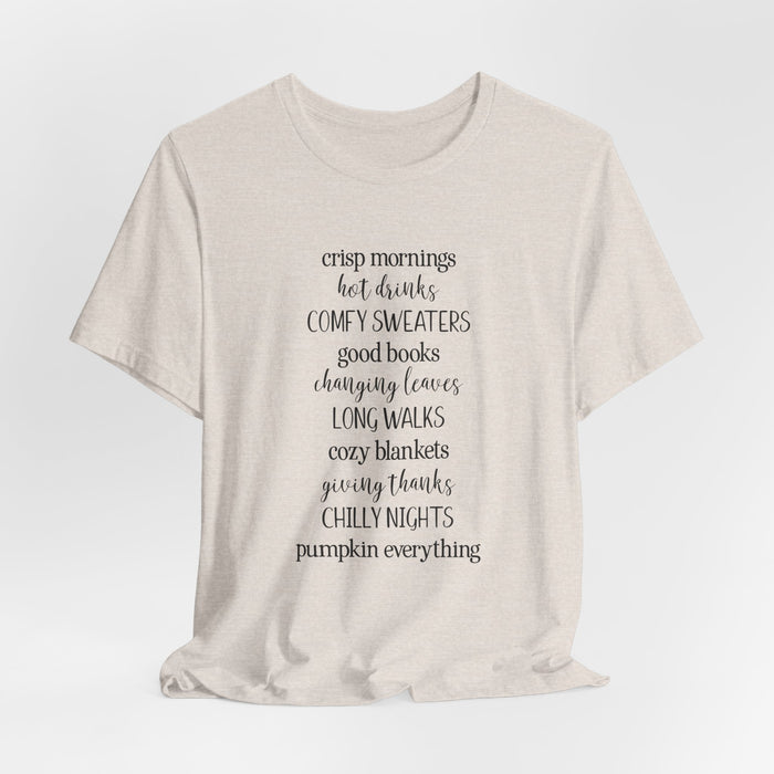 Pumpkin Everything - Unisex Tee
