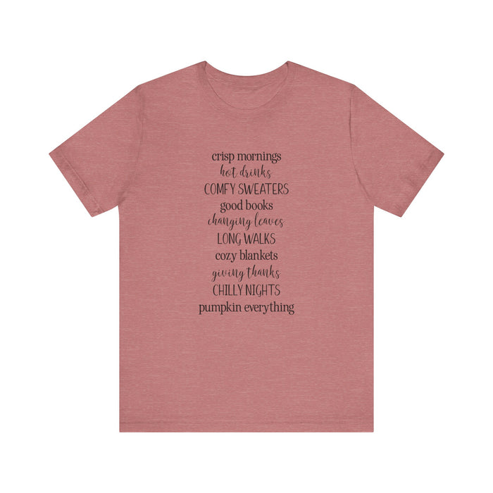Pumpkin Everything - Unisex Tee