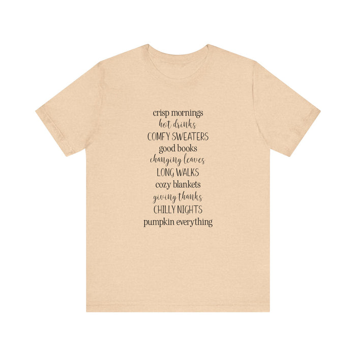 Pumpkin Everything - Unisex Tee
