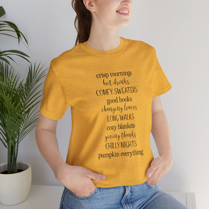 Pumpkin Everything - Unisex Tee