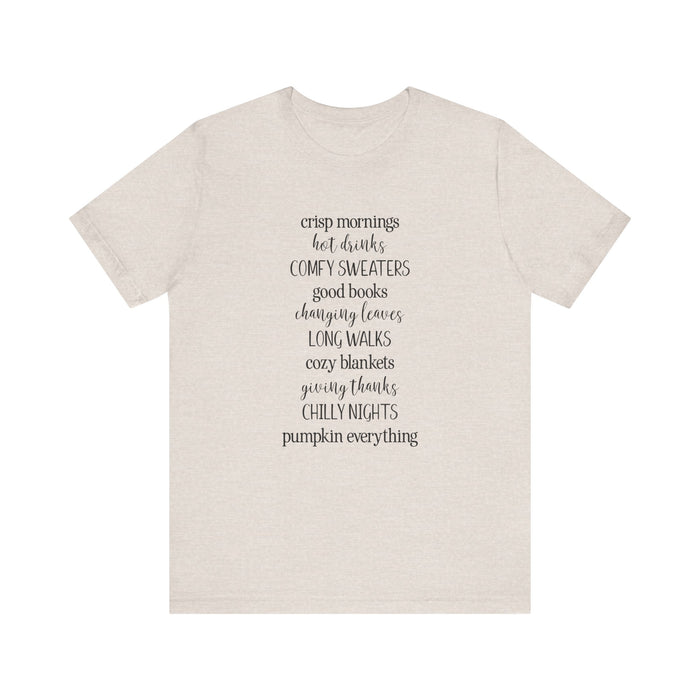 Pumpkin Everything - Unisex Tee