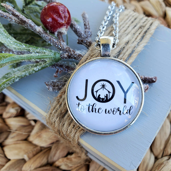 JOY to the World - Pendant Necklace